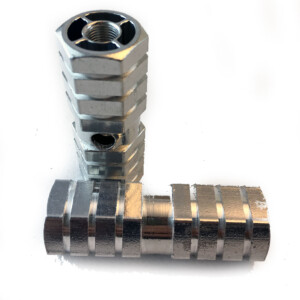 Pedalines de Aluminio Traseros Pegs 20 mm.
