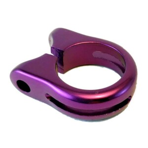 Collar porta silla 35 mm. Aluminio Violeta