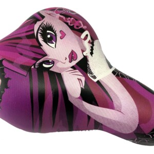 Asiento Bicicleta Niña Ancho con Resortes, Bad Girl