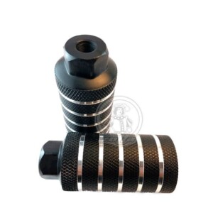 Pedalines de Aluminio Pegs 50 mm.Eje 14 mm.