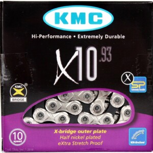 Cadena Bicicleta 10 V. KMC X10 Missing Link