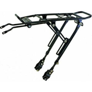 Porta Paquete Trasero de Aluminio Regulable Apto Disco