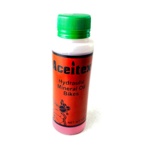 Liquido Freno Hidráulico Mineral Bicicleta Aceitex 120 Ml.