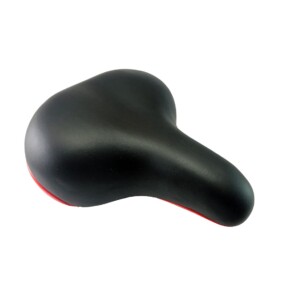 Asiento Bicicleta Playero Con Resortes Negro