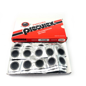 Parche Camara Bicicleta Caja 20 Mm X 150 Unidades Precurex