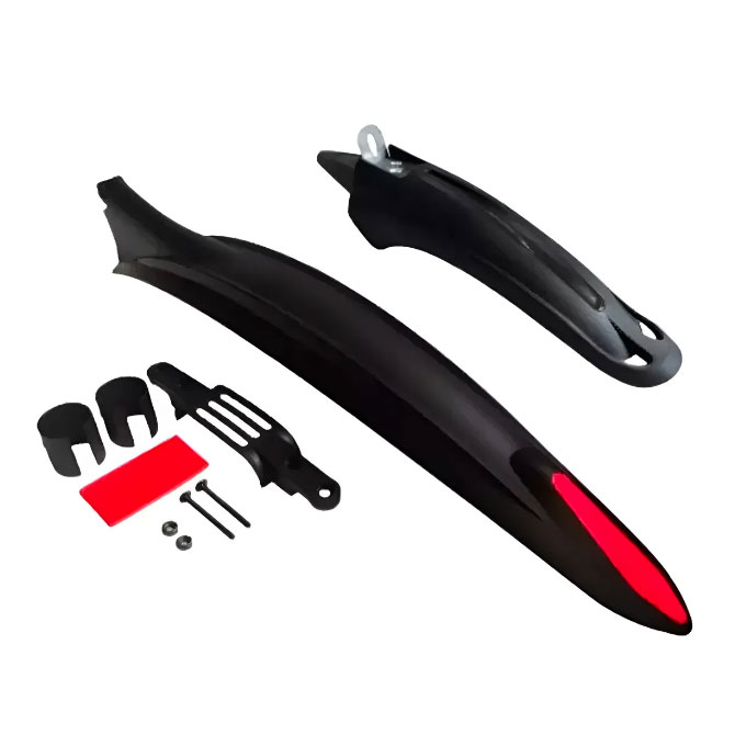 Guardabarros Plástico Bicicleta Par Trasero y Delantero Smart