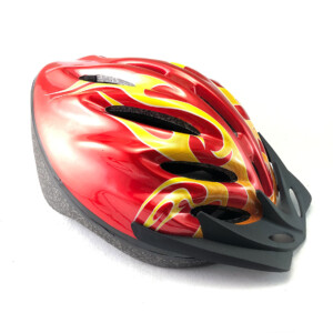 Casco Bicicleta Mtb Regulable Rojo
