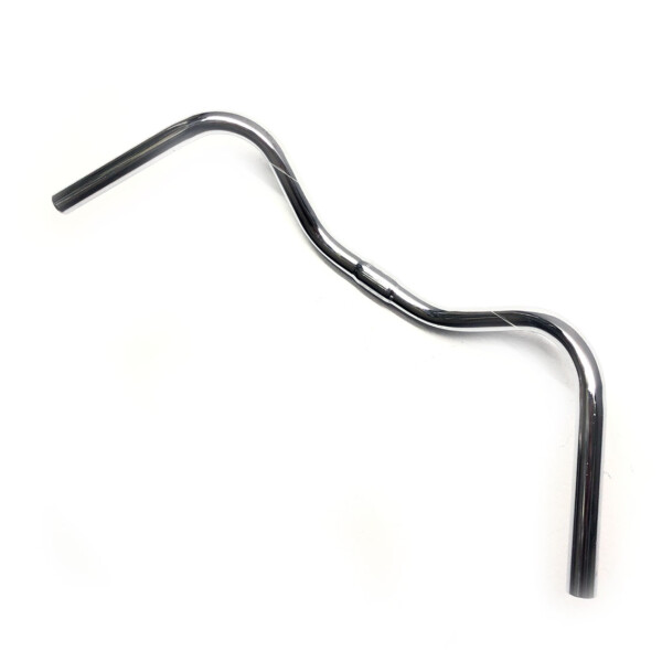 Forma Manubrio Bicicleta Sport Cromada 25,4 Mm.