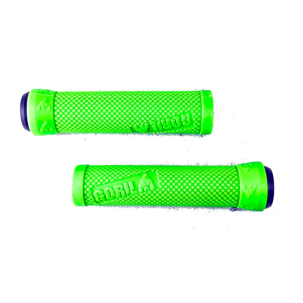 Puños Bicicleta Mtb Gorilla Super Blandos Verde