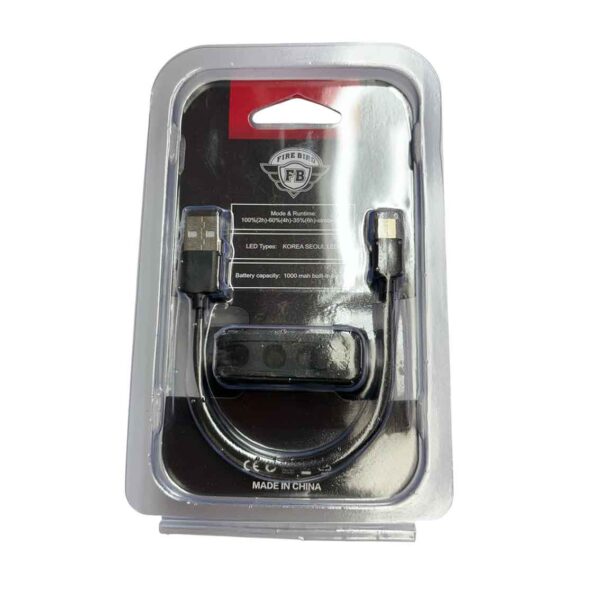 Luz Bicicleta Firebird 350 Lm - Led - Recargable Usb - Image 3
