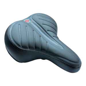 Asiento Bicicleta Playero Con Elastómeros Negro