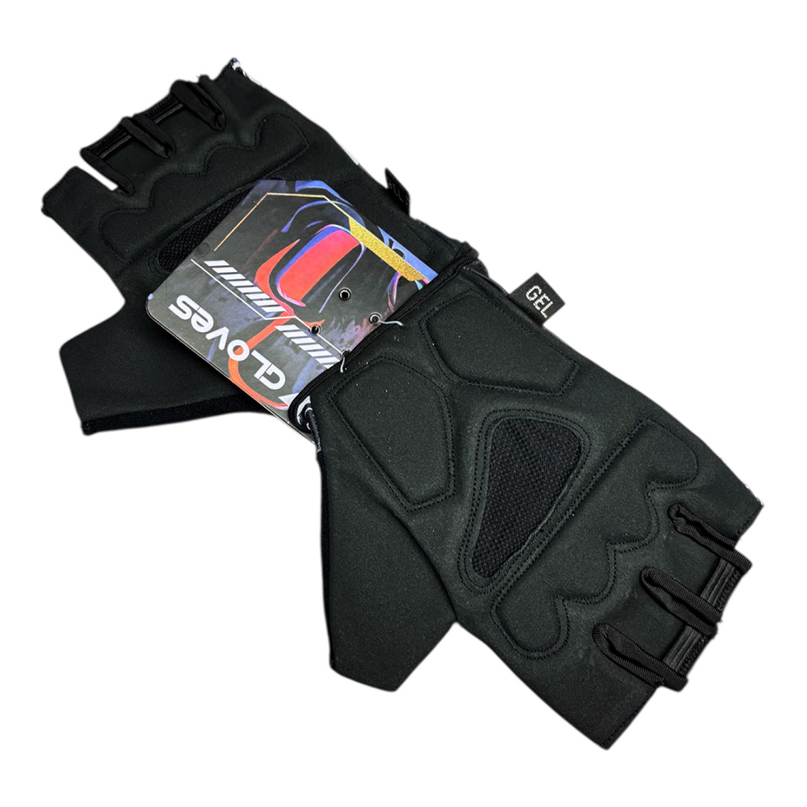 Guantes Ciclista Bicicleta Dedos Cortos Con Gel - Image 8