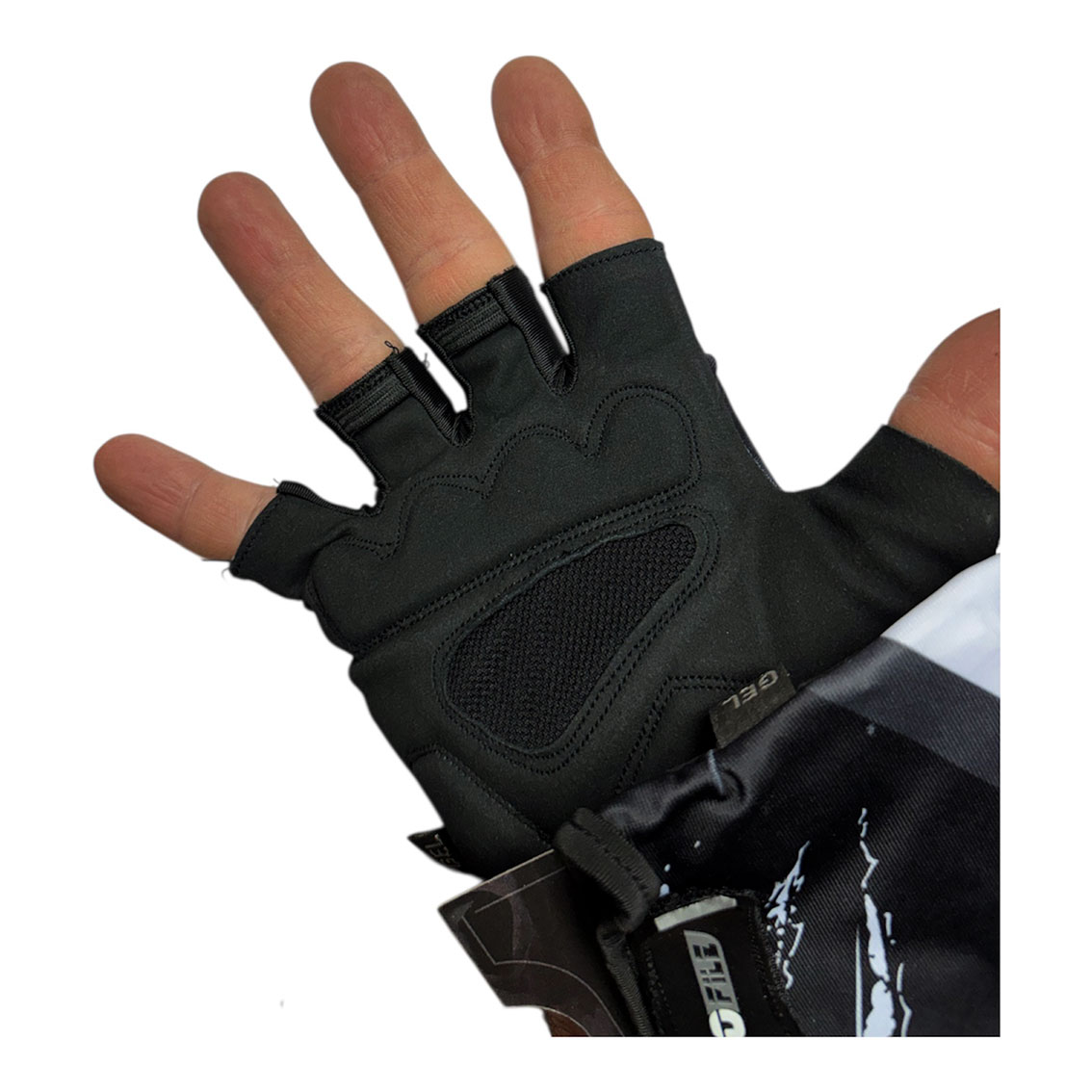 Guantes Ciclista Bicicleta Dedos Cortos Con Gel - Image 5