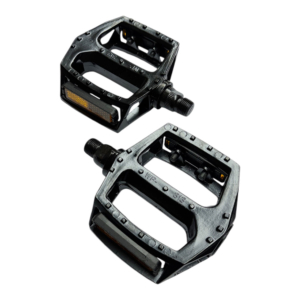 Pedales Bicicleta Plataforma Alum Negro Rosca 9/16 1 Pieza