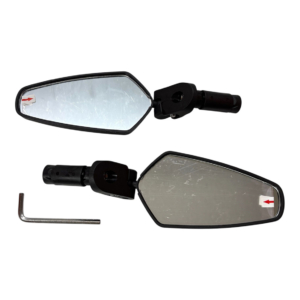 Espejo Bicicleta Retrovisor  Regulable Al Puño Par